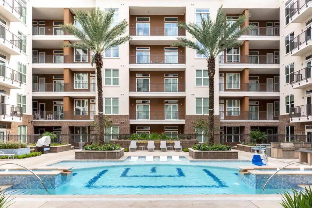 Luxury Apartment With King Bed And Pool And Free Parking 4 Хьюстон Экстерьер фото